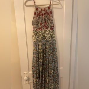 Anthropologie formal maxi dress